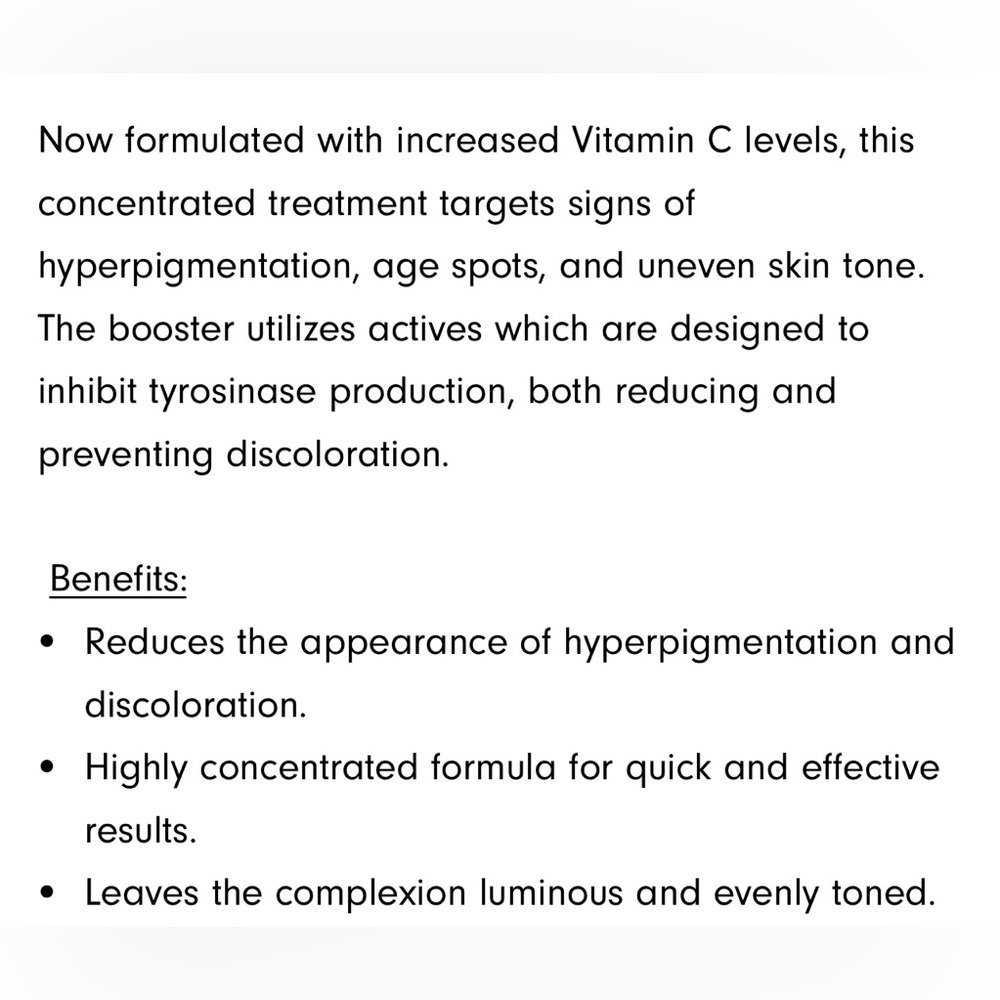 111SKIN Vitamin C Brightening Booster Serum 🍊 NEW IN BOX - Picture 7 of 7